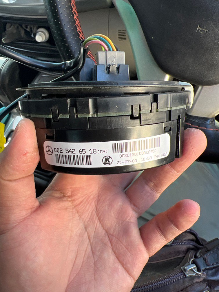 W210 clock spring /angle sensor, Auto Accessories on Carousell