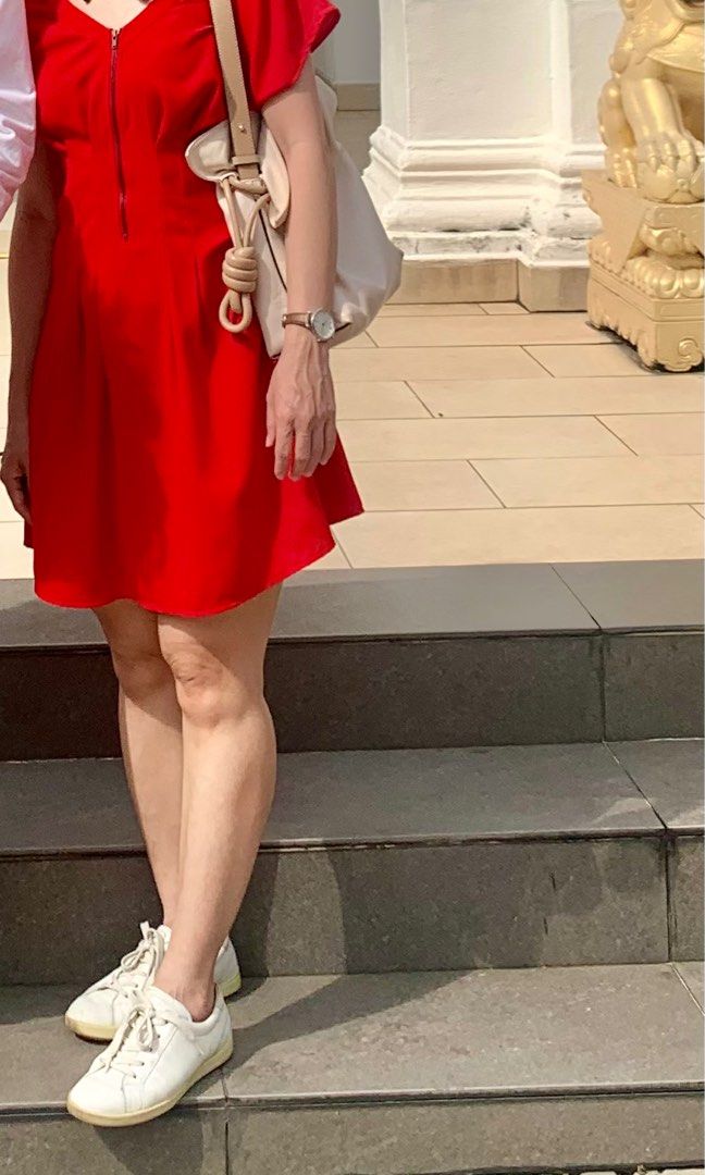 Warehouse red hot sale dress