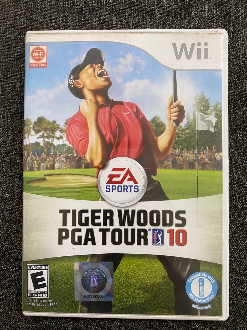 Tiger woods shop wii game