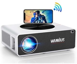 WiMiUS P28 400 ANSI Lumens Native 1920x1080 Outdoor Video Projector