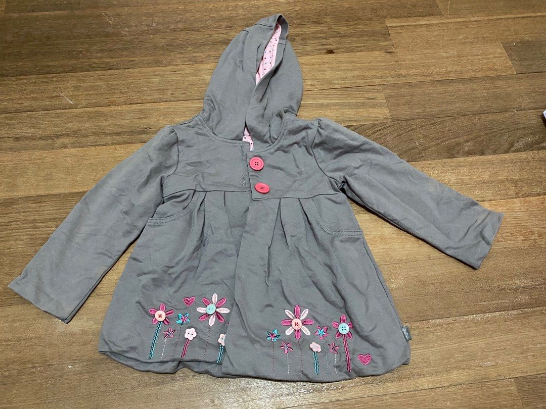 Girls sales grey coat