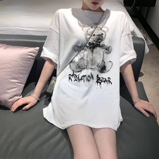 wts bear graphic tee