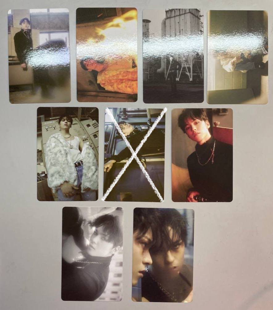 wtt/wts seventeen svt vernon black eye treka trading card, Hobbies