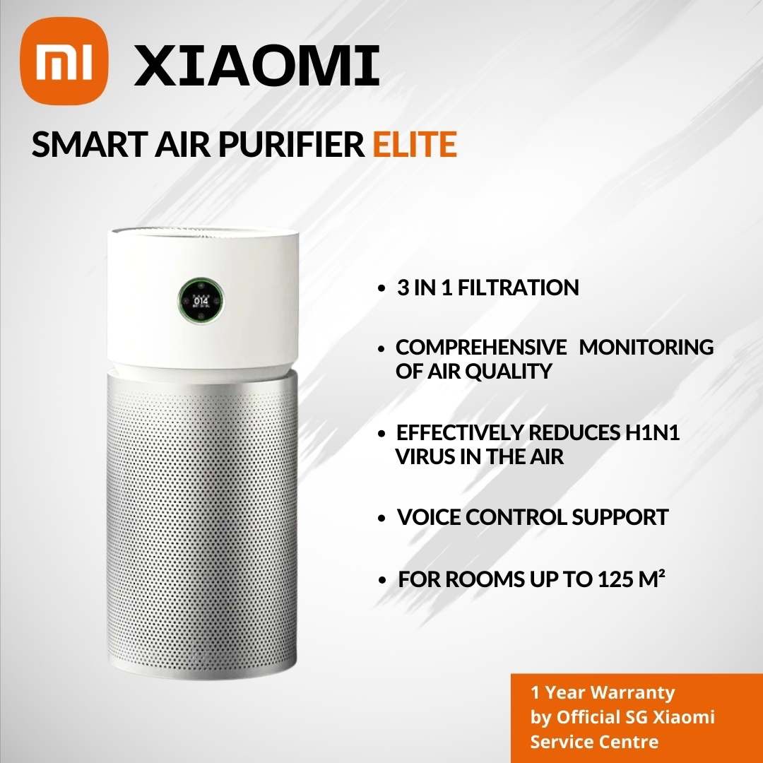 Xiaomi Smart Air Purifier Elite Removal of Allergens Eliminate Odours