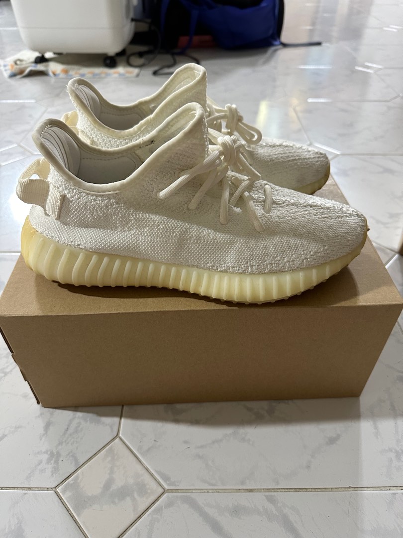 Yeezy Boost 350 v2 Triple White US8 Men s Fashion Footwear