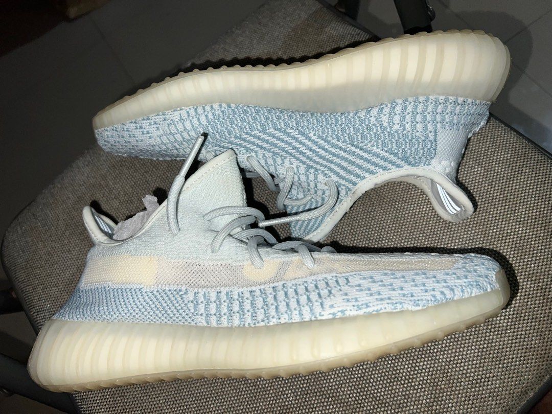 Yeezy Cloud White Men s Fashion Footwear Sneakers on Carousell