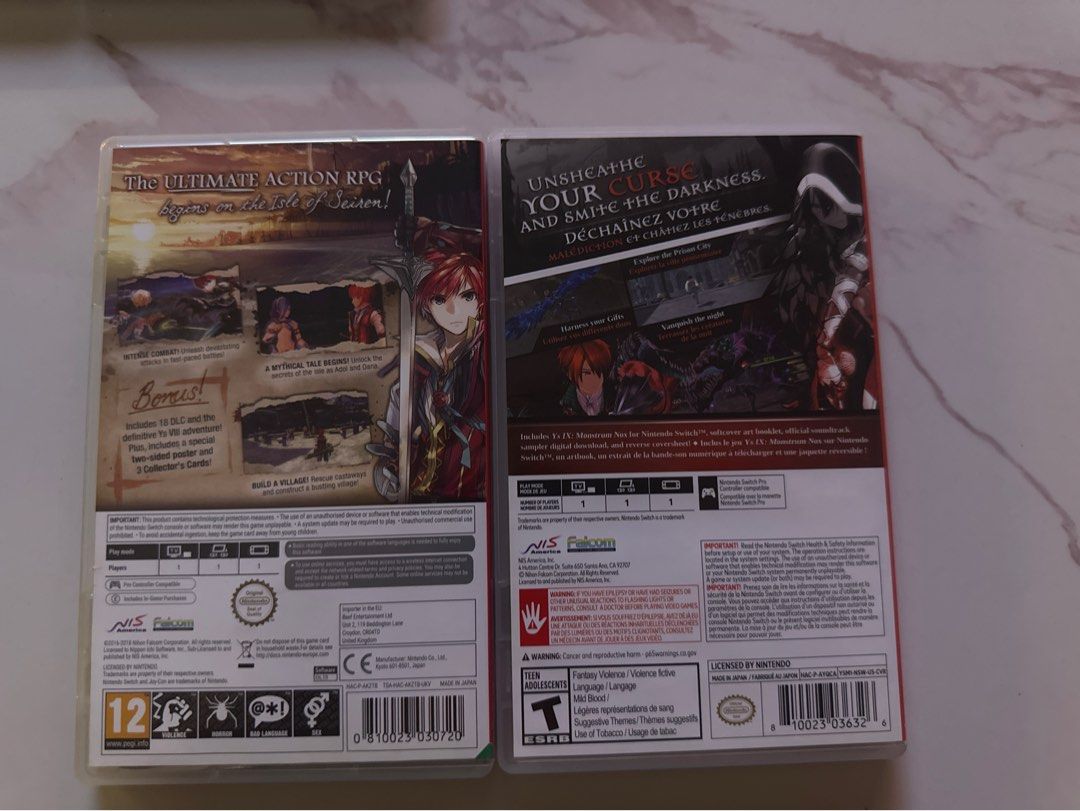 Ys viii shop switch sale