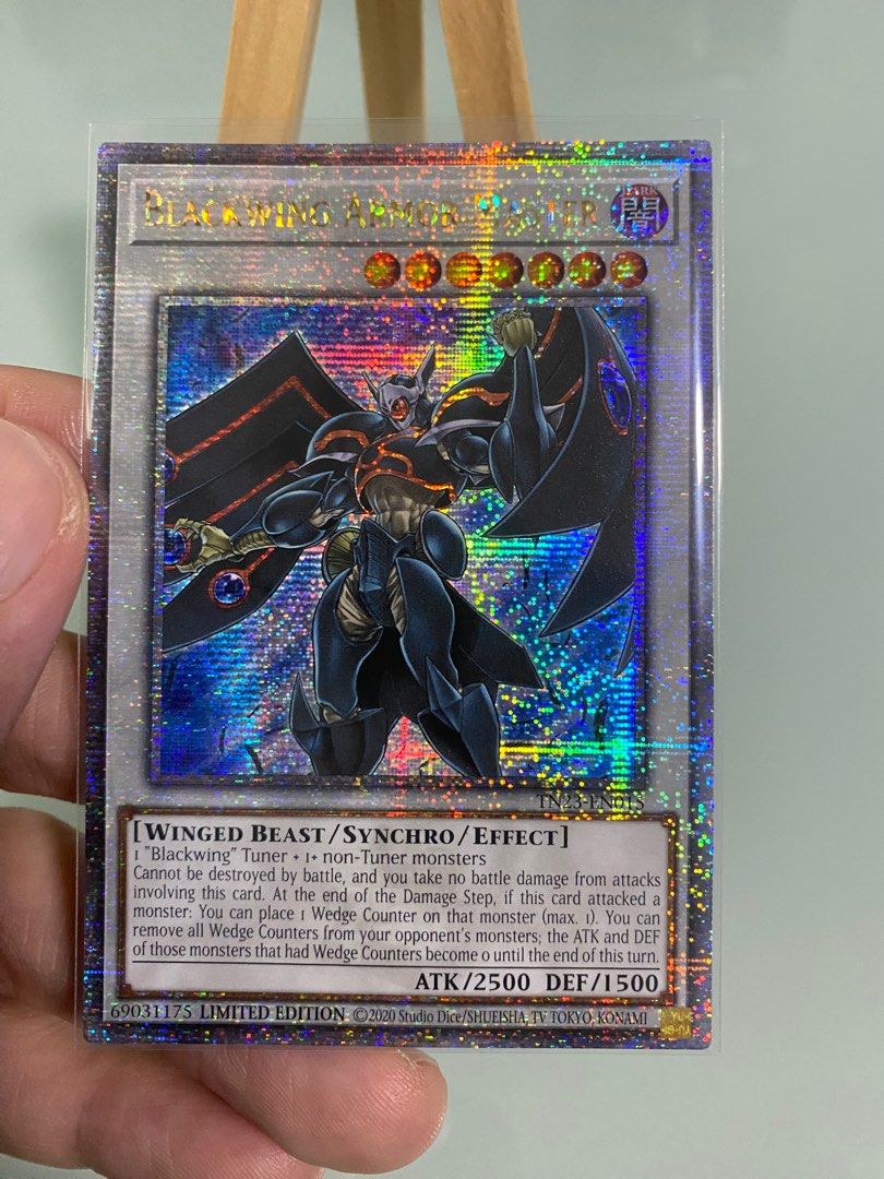 Yugioh Blackwing Armor Master CRMS-EN041 Ultra Rare 1st Ed LP 海外