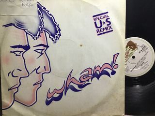 12 INCH Wham! (George Michael)- Wham Rap OOP 12” VINYL RECORD Anubis Piring Hitam 80s Pop 