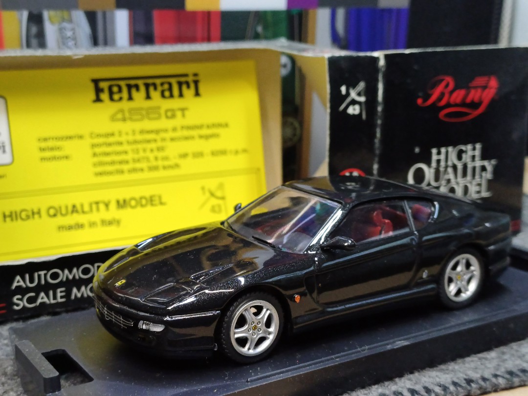 1/43 BANG Ferrari 456 GT diecast 1:43 black Metallic