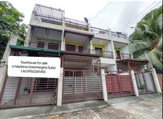 📌15 %OFF Discounted price Townhouse for sale in Marikina Greenheights Subd!