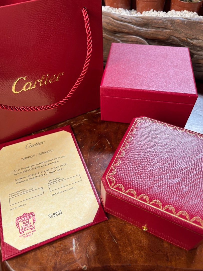 Cartier love bracelet packaging cheap