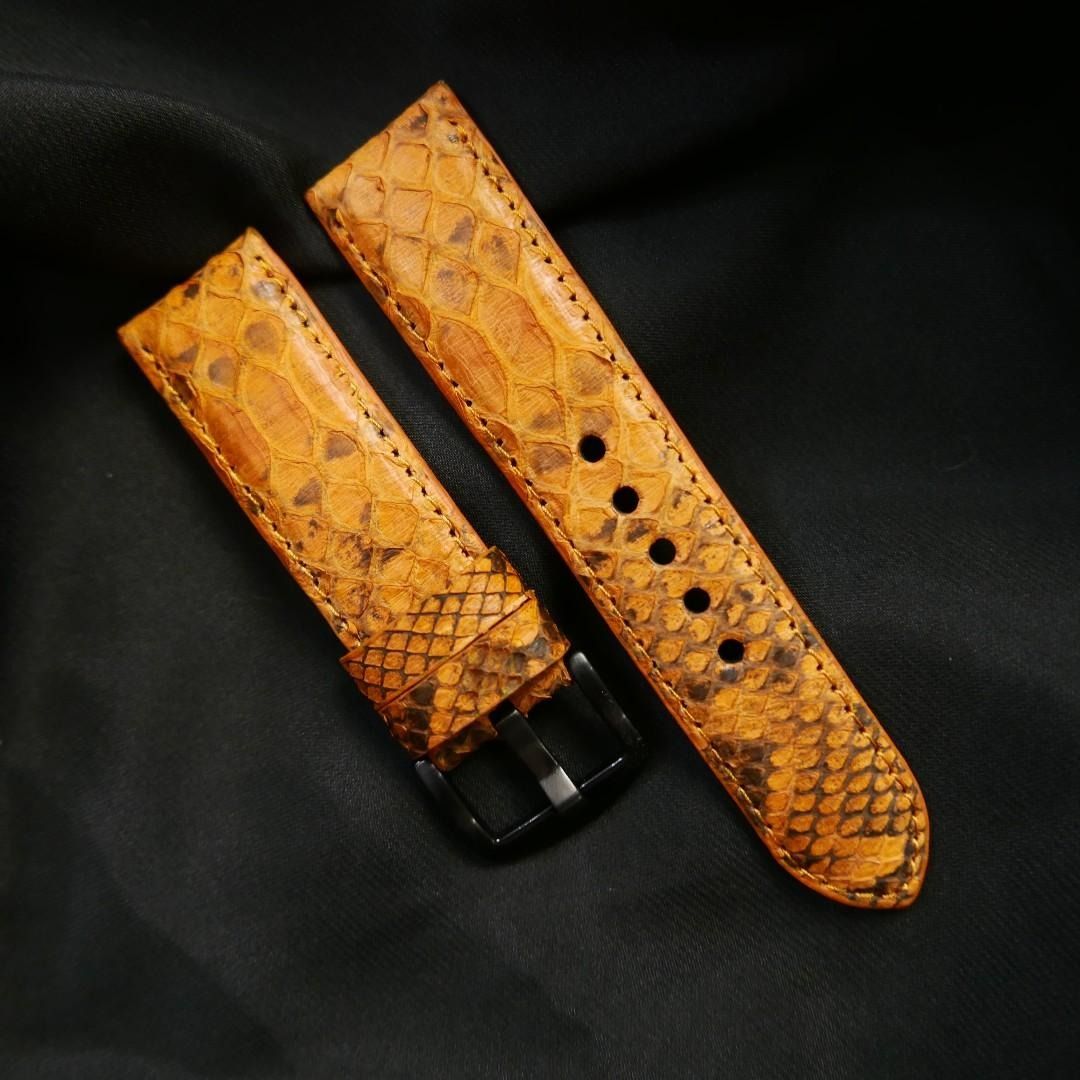 Python skin deals watch strap