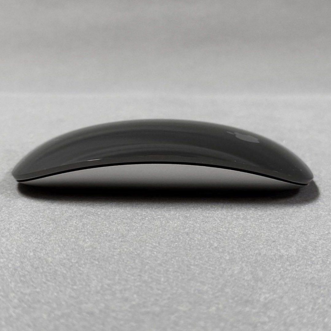 99% New Apple Magic Mouse Space Grey 太空灰(Black) A1657, 電腦