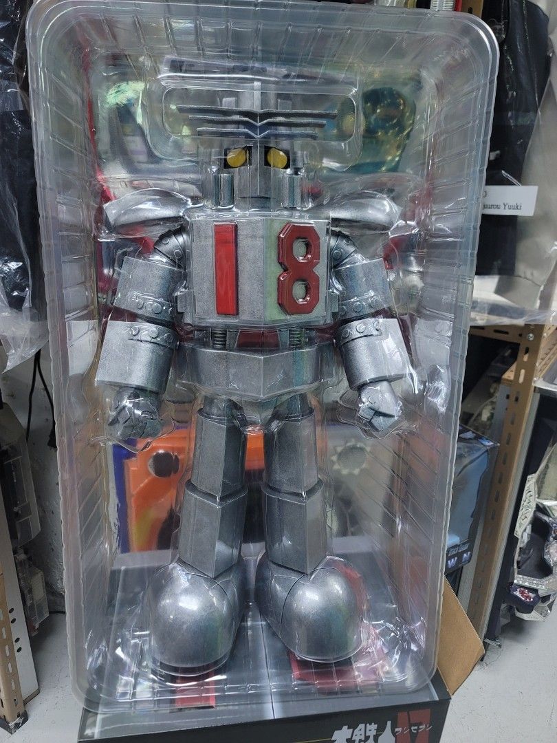 UZ Production 東映大鐵人17號細佬弟弟18號JUMBO VINYL JV-02 60CM 大