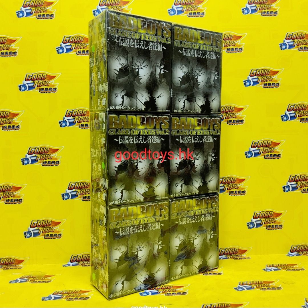 全新ORGANIC 武裝戰線BADBOYS GLARE OF EYES VOL.2 盒蛋基本款全6種