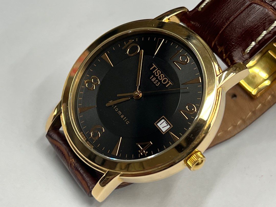 Tissot new arrivals gold automatic