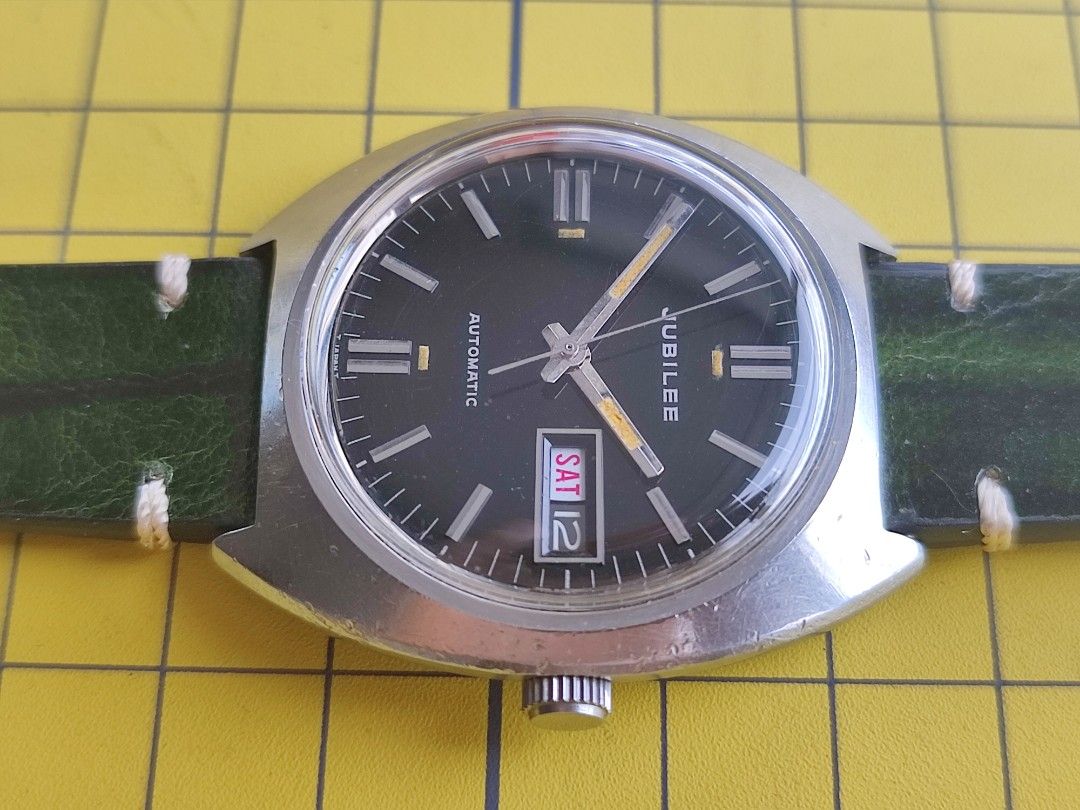 Vintage jubilee automatic watch top