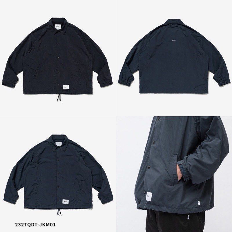 23AW WTAPS CHIEF JACKET SIGN NAVY M-