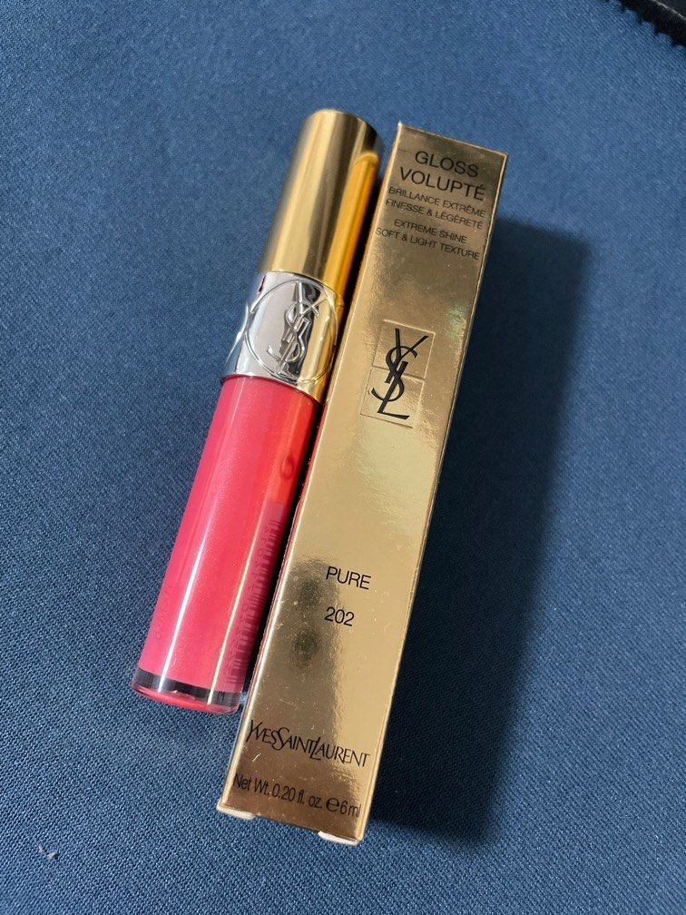 YSL Lip Gloss volupte 202 Carousell