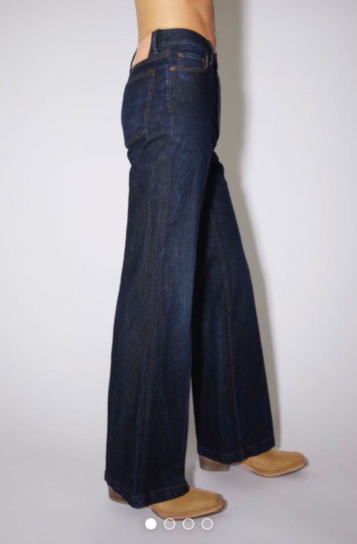 Acne Studios 1978 First Blue Bootcut Flare Jean