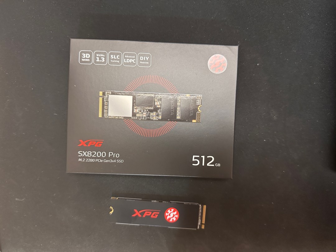 ADATA 威剛 XPG SX8200 PRO 512G M.2 PCIe SSD固態硬碟