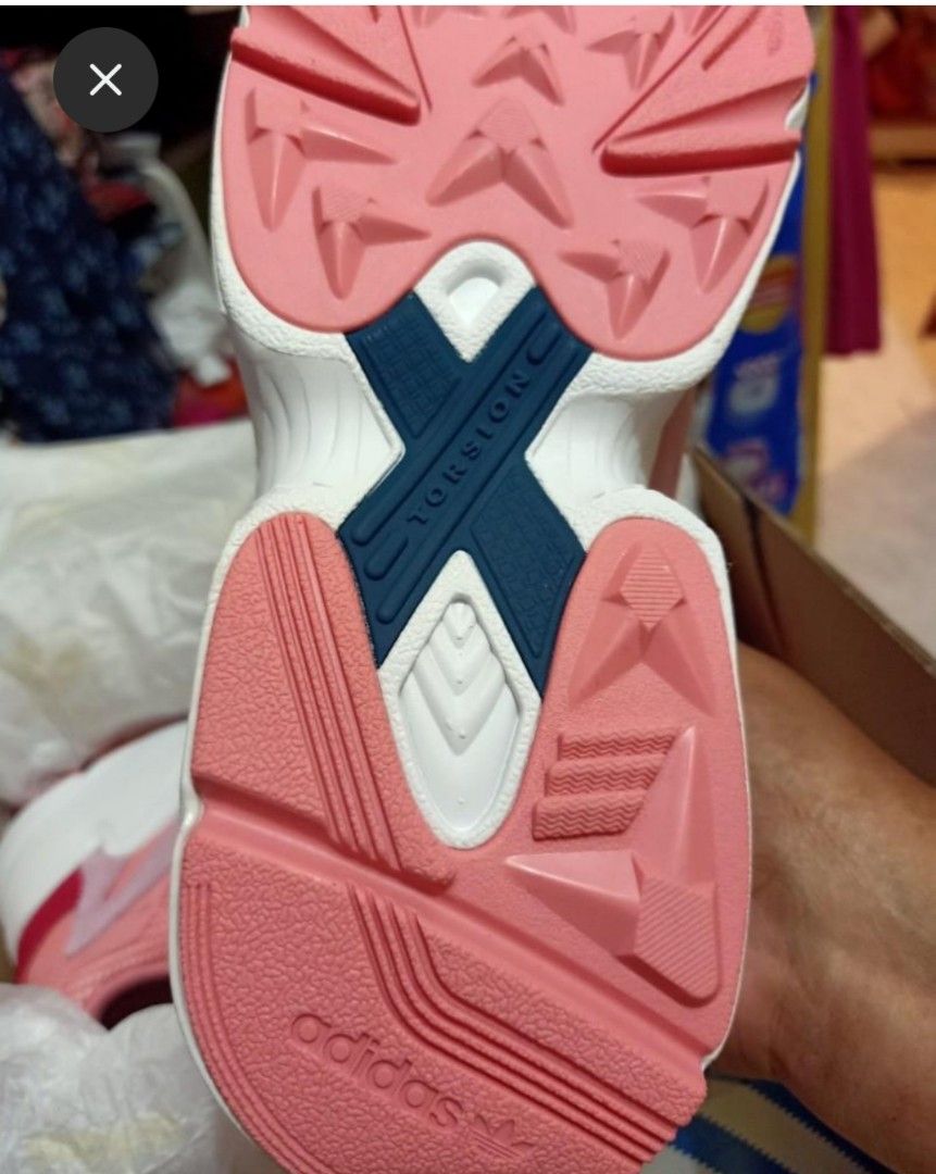 Adidas falcons pink New, Women's Fashion, Footwear, Sneakers on Carousell