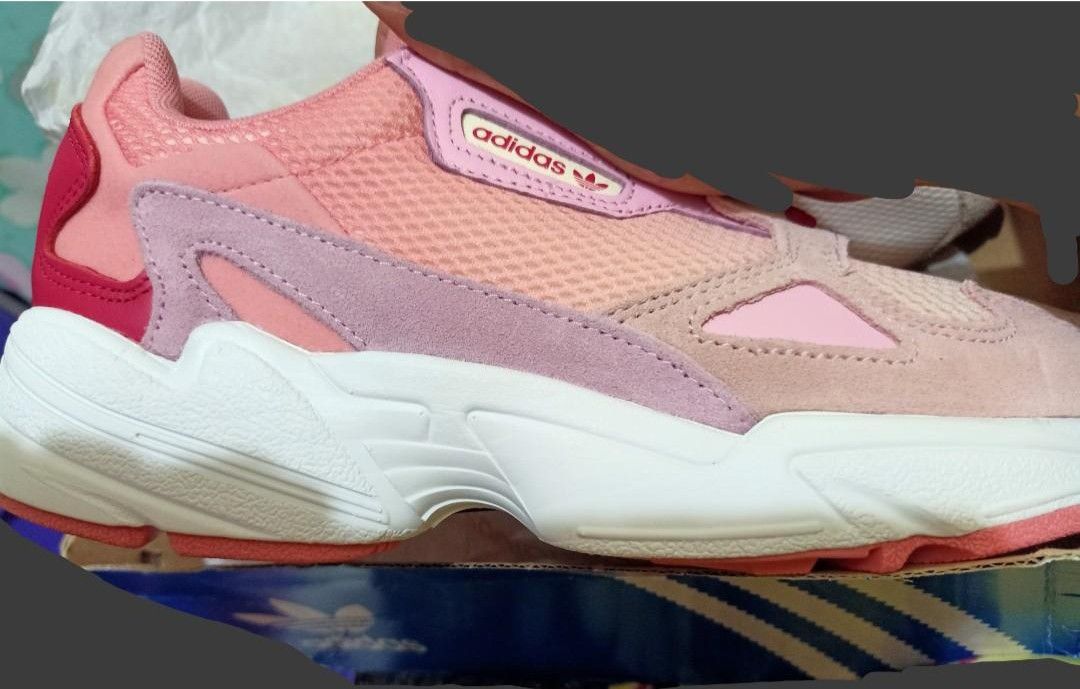 Adidas falcons pink New, Women's Fashion, Footwear, Sneakers on Carousell