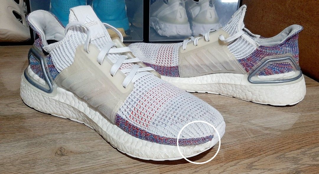 Ultraboost 19 white multicolor top