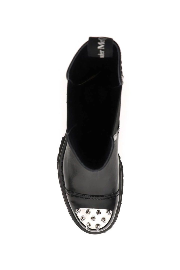 Alex black cheap stud chelsea boots