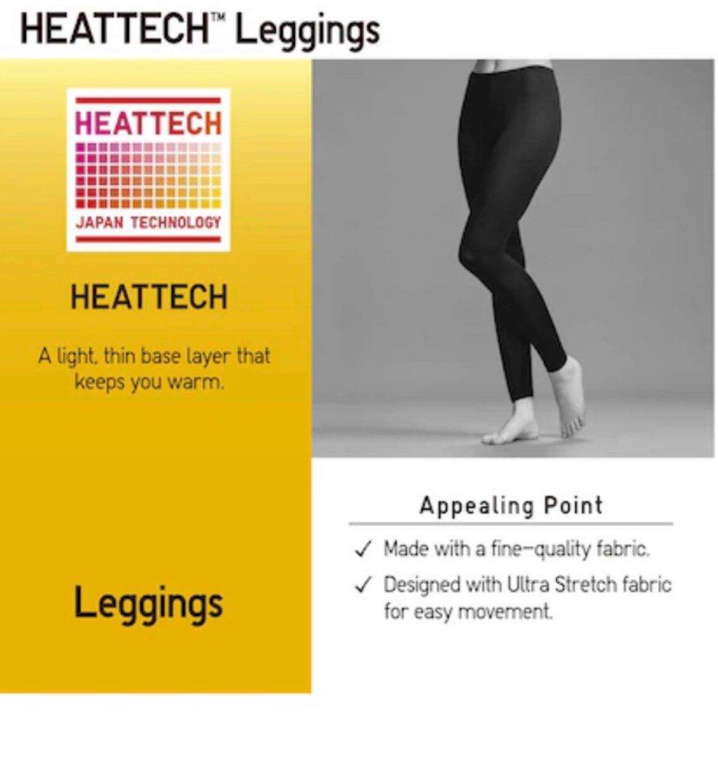 Best Uniqlo Heattech Leggings (sizes: S (women), Xl (women), S