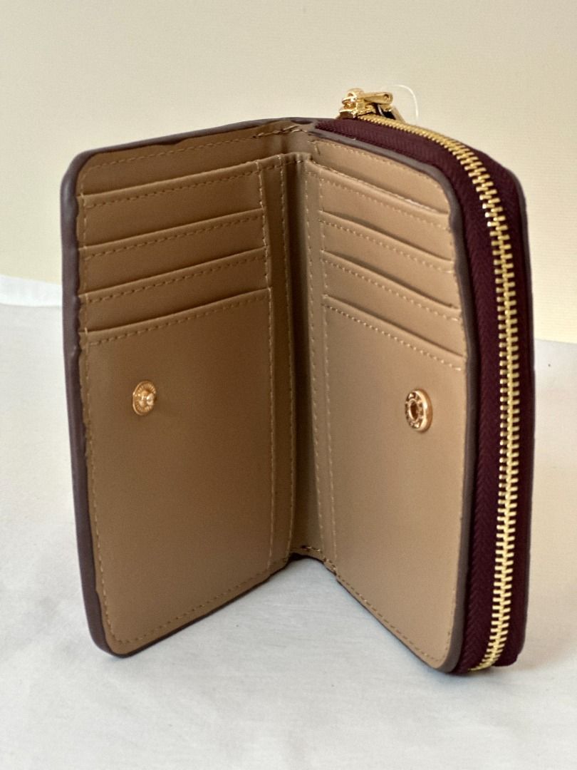 Thorny Path Cranberry Foldable Wallet
