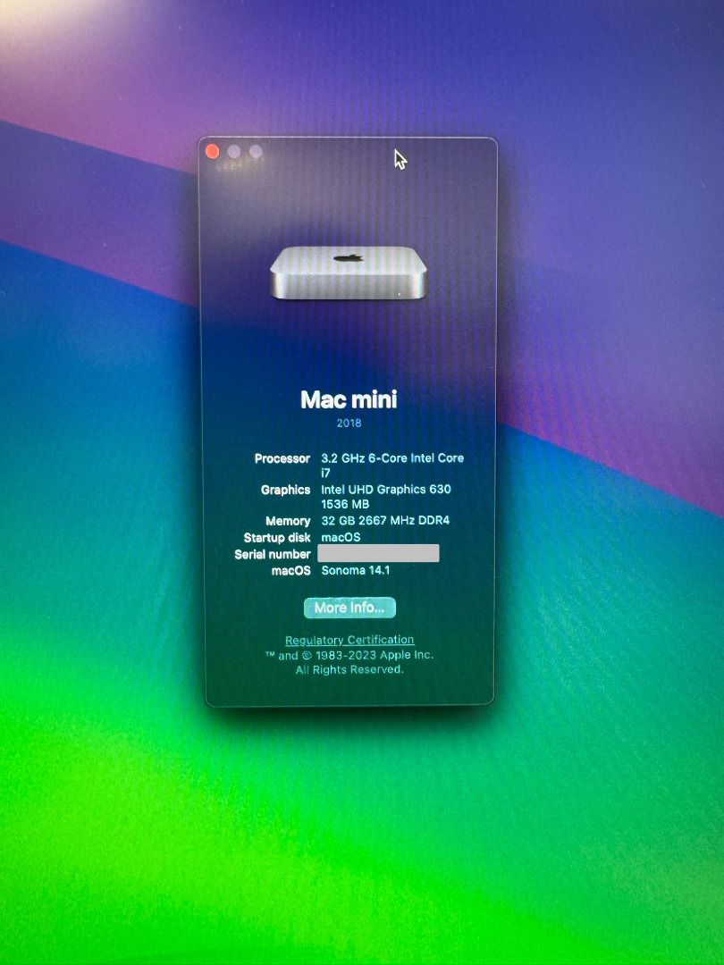 Apple Mac Mini 2018 i7 3.2GHz, 電腦＆科技, 桌上電腦- Carousell