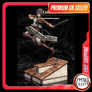 ⭐️ [𝗣𝗿𝗲-𝗼𝗿𝗱𝗲𝗿] Good Smile Company POP UP PARADE Statue Fixed Pose  Figure - Attack on Titan 