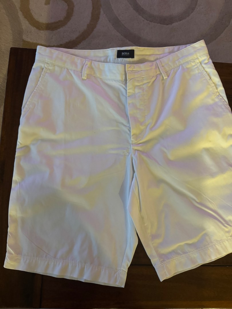 White online boss shorts