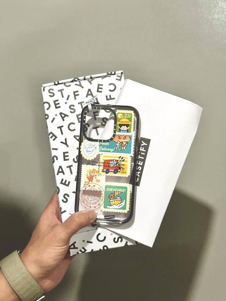 liliuhms x CASETiFY iPhone17ケース CASETiFY Postage Party by
