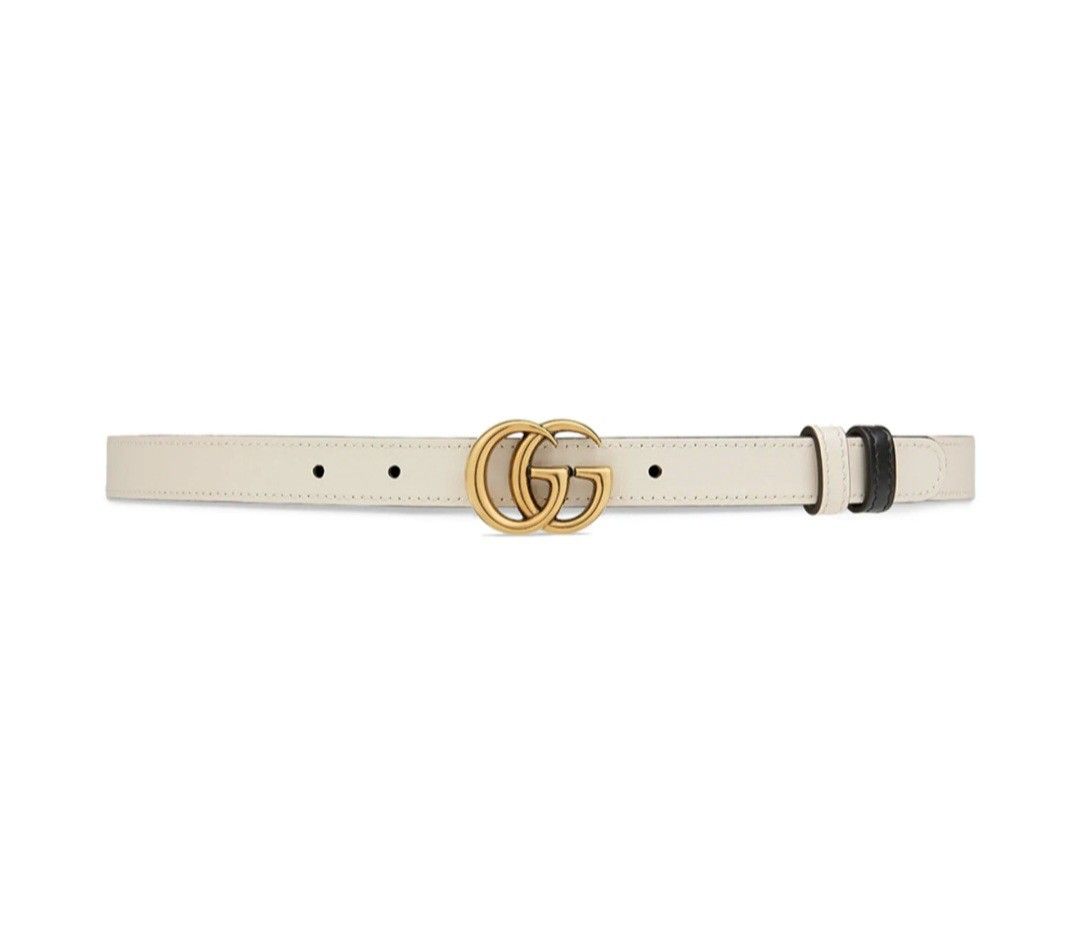 White gucci hotsell belt women