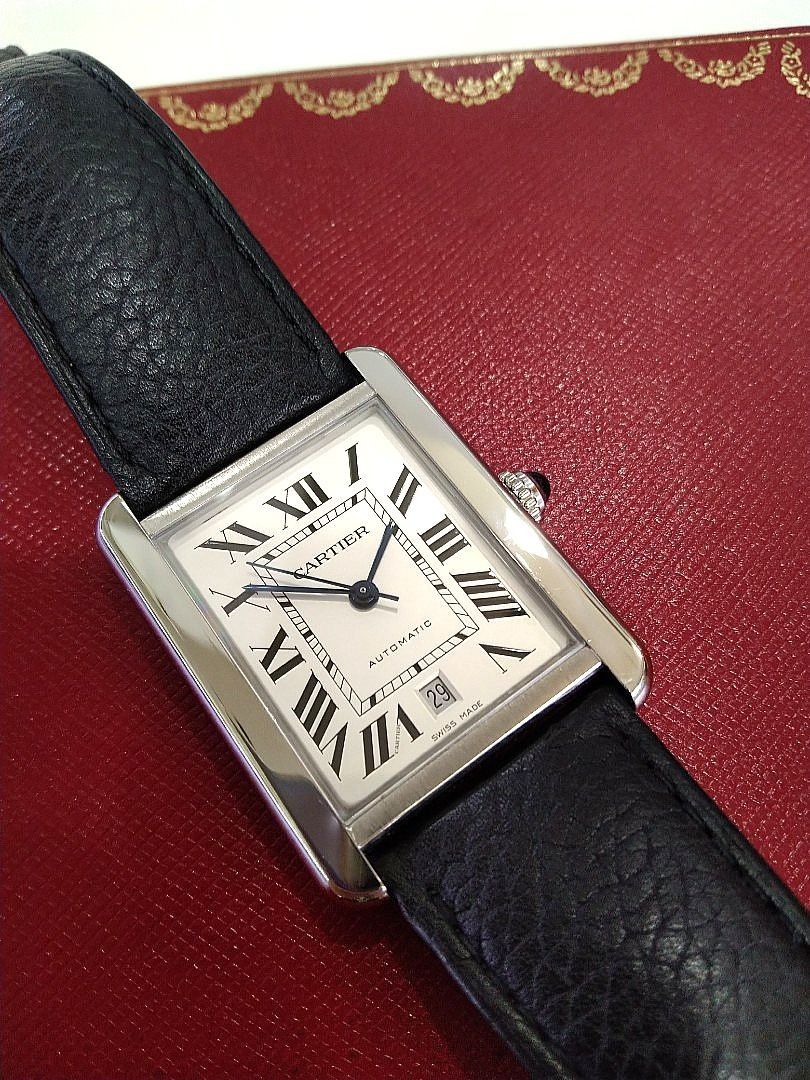 Cartier tank solo best sale automatic