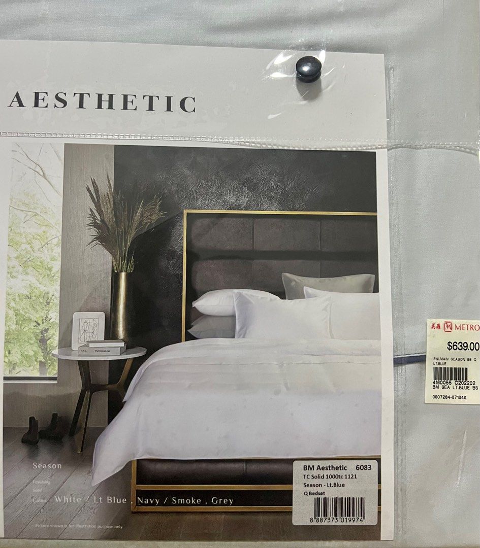 Balmain Tencel 1000TC Queen Bedsheets