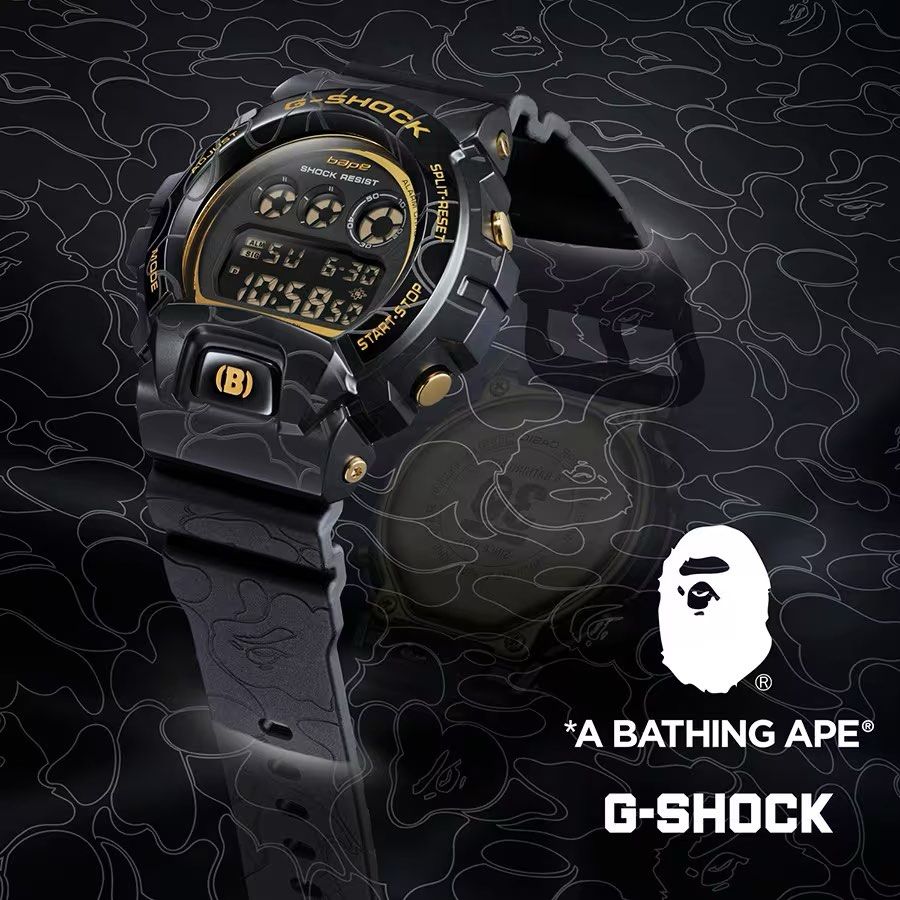 Bape x G SHOCK 30TH ANNIVERSARY EXCLUSIVE MODEL