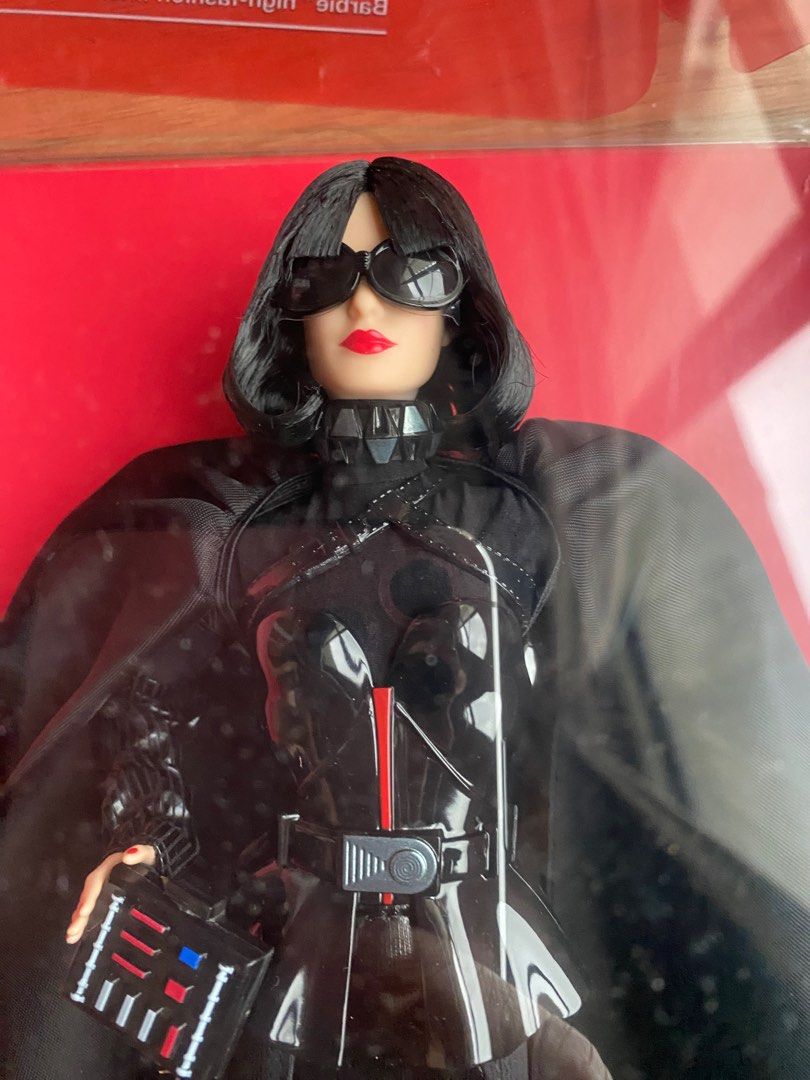 Barbie x star hotsell wars darth vader doll