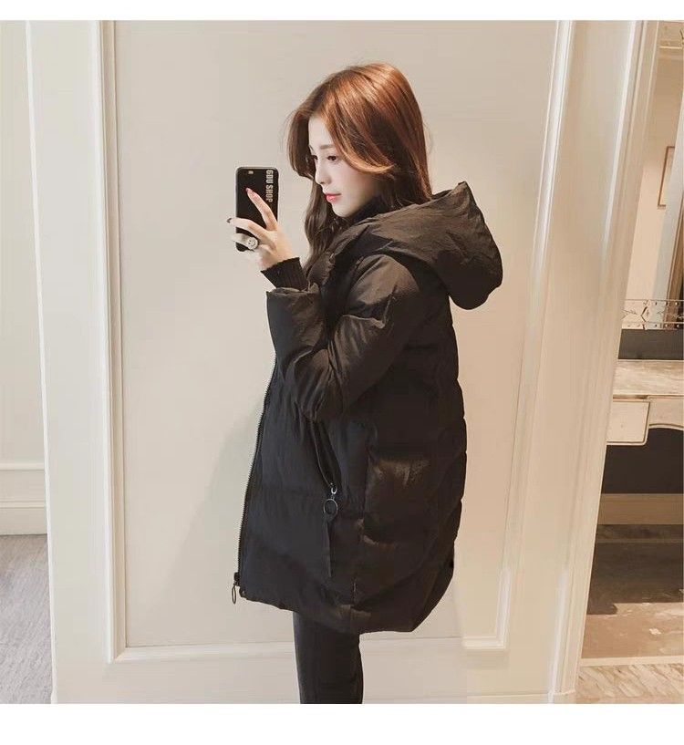 Down black coat clearance