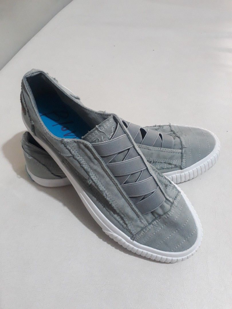 Canvas slip on shoes womens top