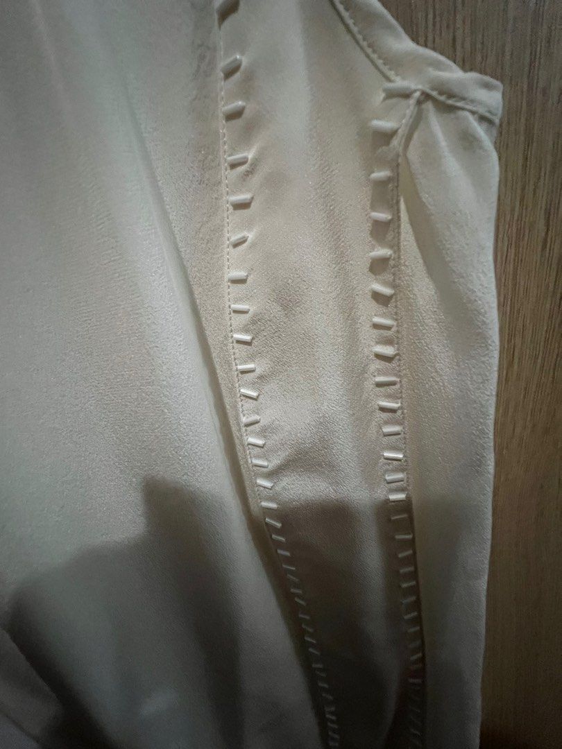 donna karan silk blouse