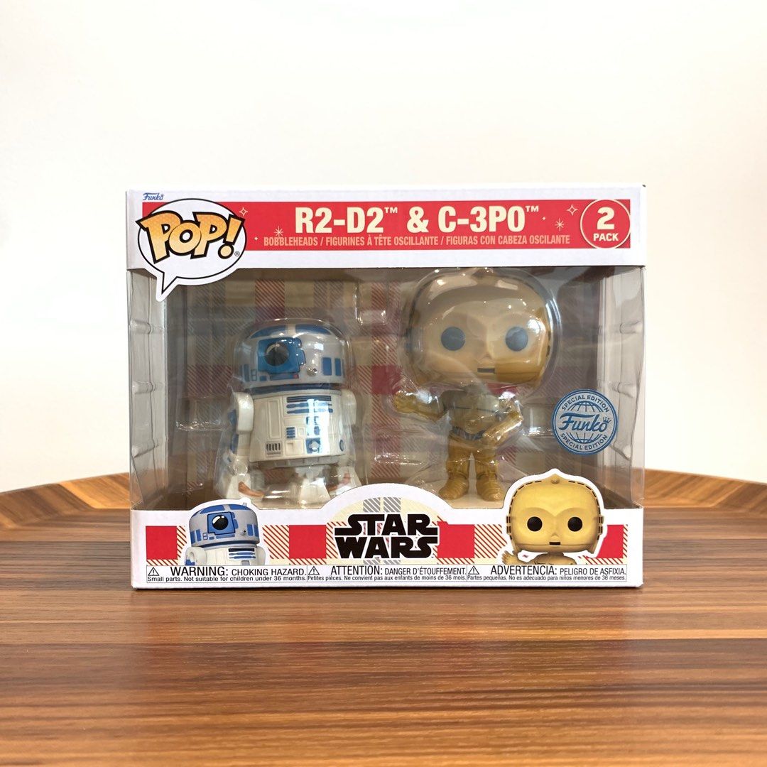 Funko POP! Star Wars: Disney 100 Retro Reimagined R2-D2 & C-3PO Figures -  2pk (Target Exclusive)