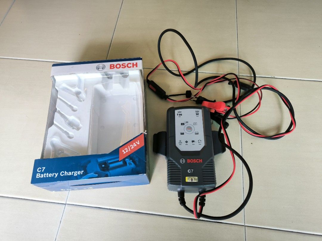 Bosch C7 Battery Charger, Auto Accessories on Carousell