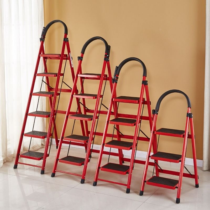 6 step outlet folding ladder