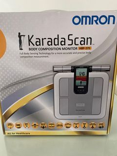  Omron HBF-306C Handheld Body Fat Loss Monitor : Health &  Household