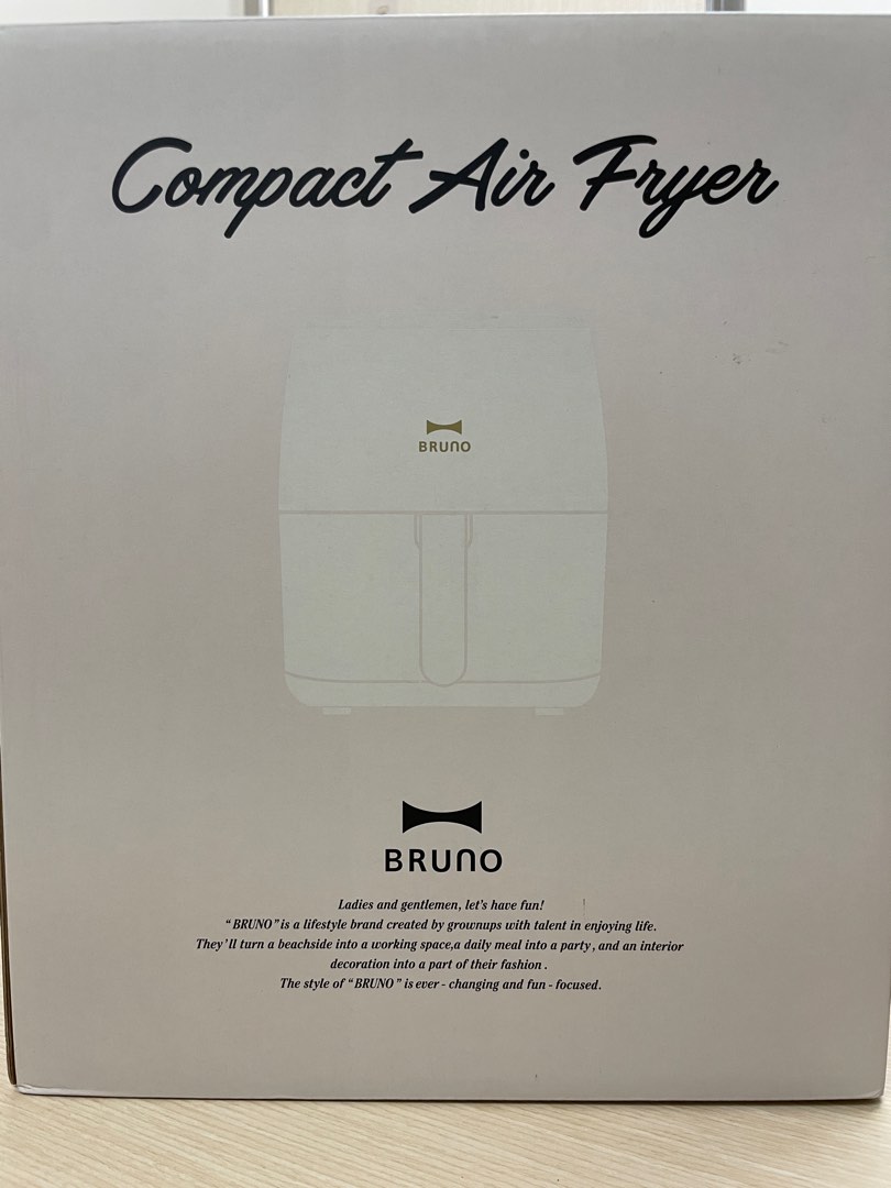 BRUNO Air Fryer 1500W 3.5L 100% Good Quality