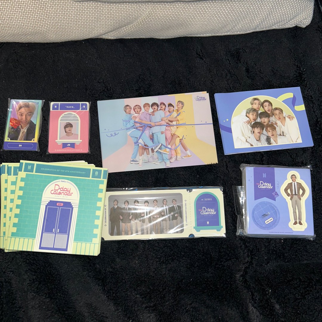 BTS Festa Dday Calendar 2021 Hobbies Toys Memorabilia